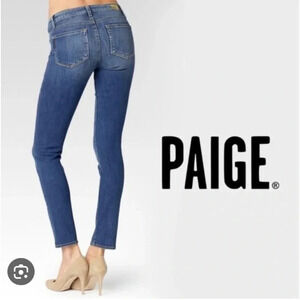 Paige Skyline Ankle Peg Jeans women’s size 24